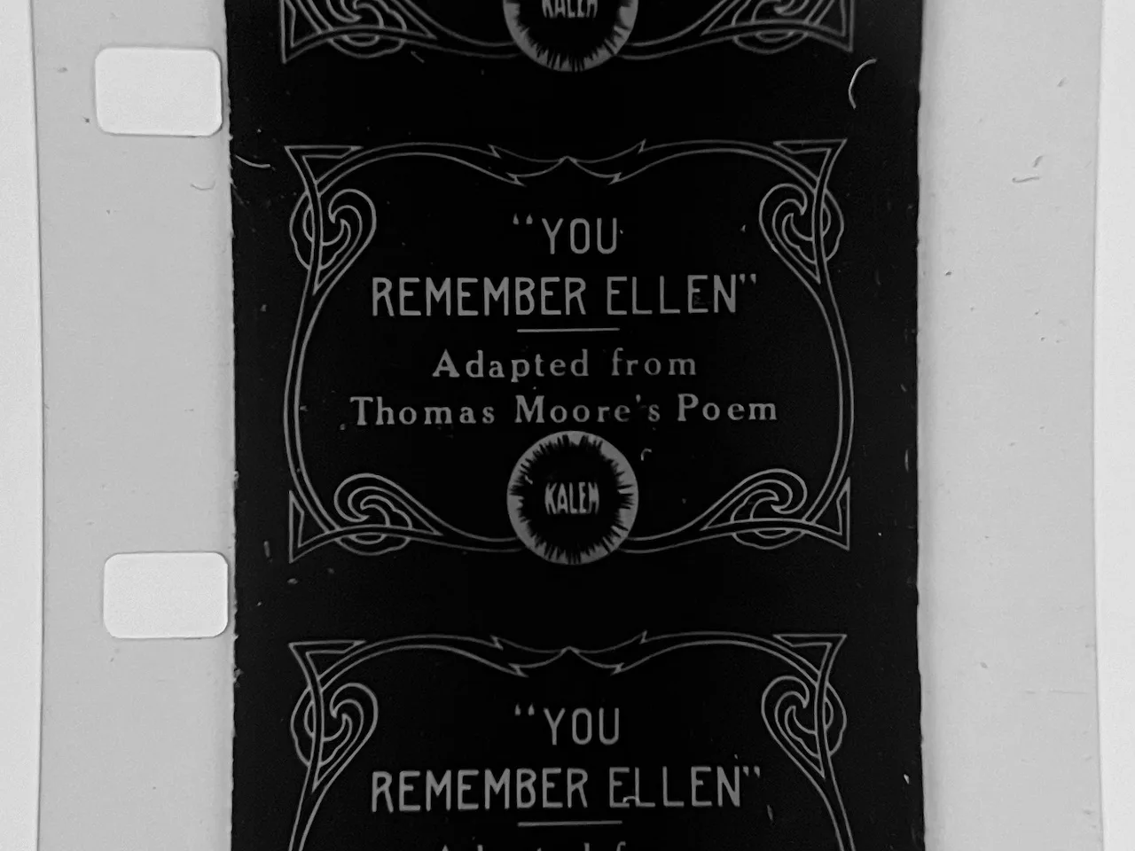 Frame from You Remember Ellen