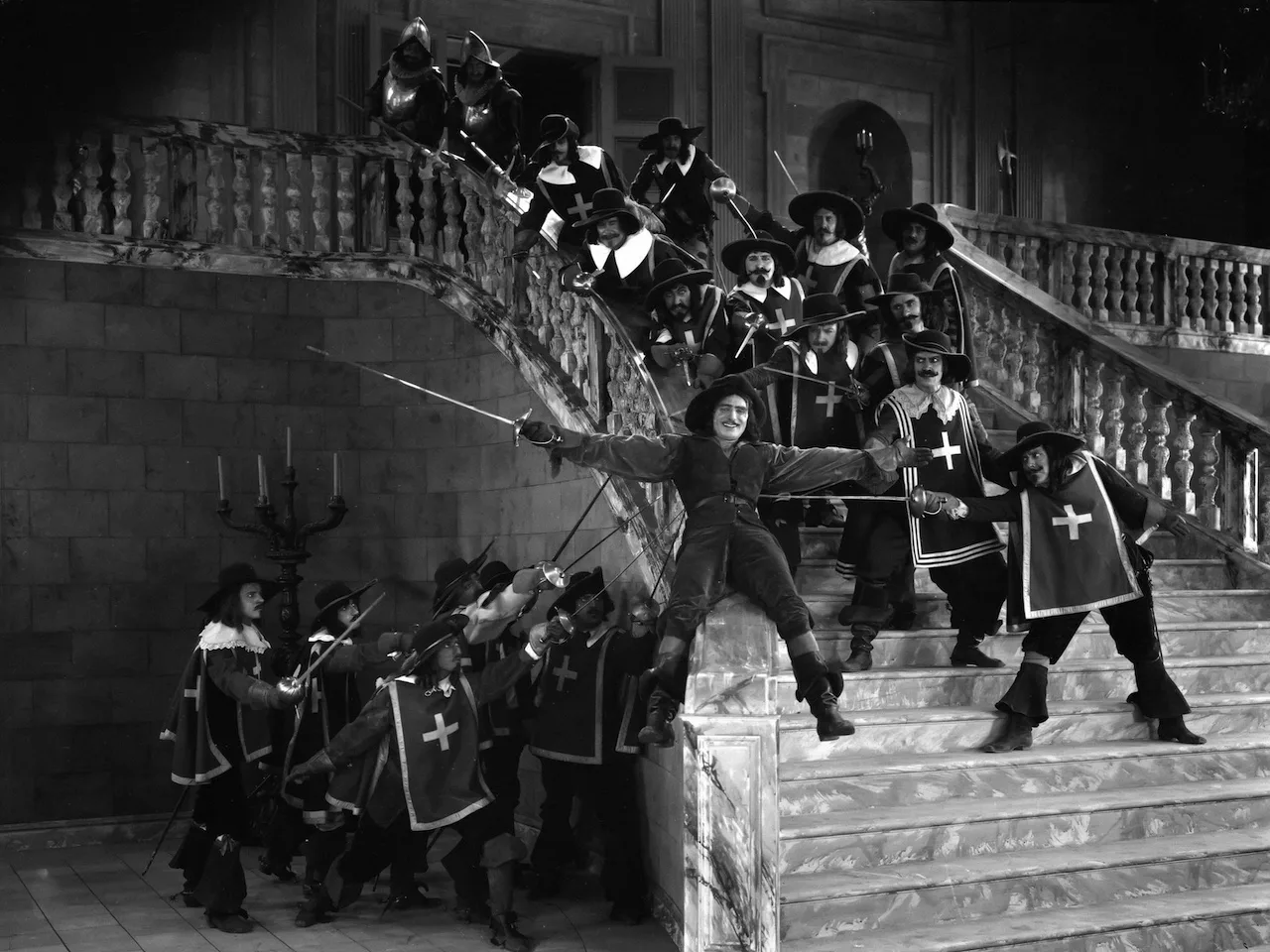 Frame from The Three Musketeers